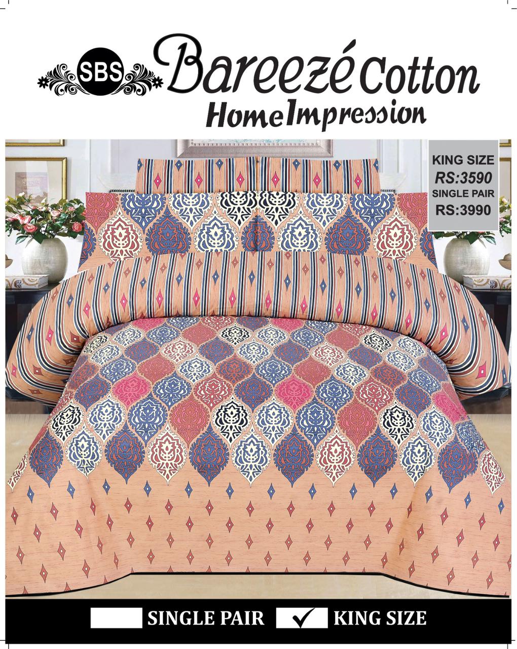 Bareeze Bedsheet