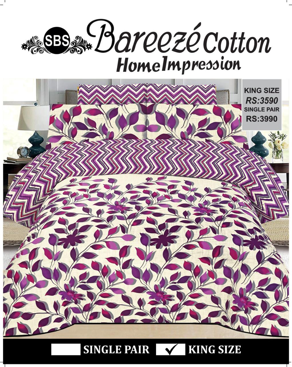 Bareeze Bedsheet