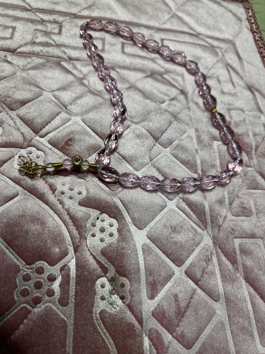 Glass Crystal Tasbeeh