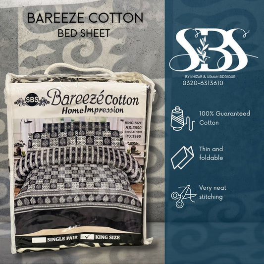Bareezer Cotton Bedsheet